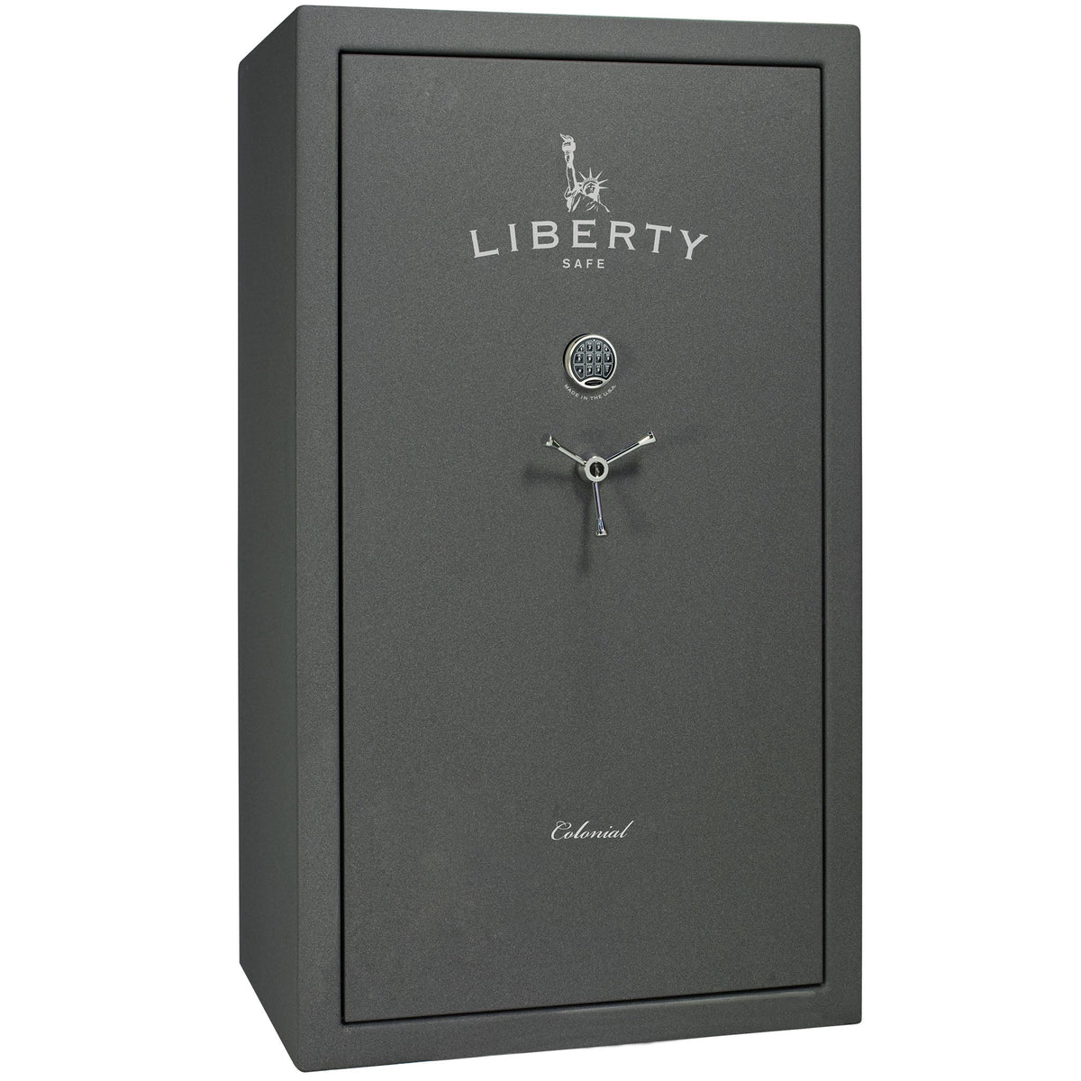 Colonial Series | Level 4 Security | 75 Minute Fire Protection | 50 PRO FLEX | DIMENSIONS: 72.5&quot;(H) X 42&quot;(W) X 27.5&quot;(D*) | Granite Textured | Electronic Lock - Closed