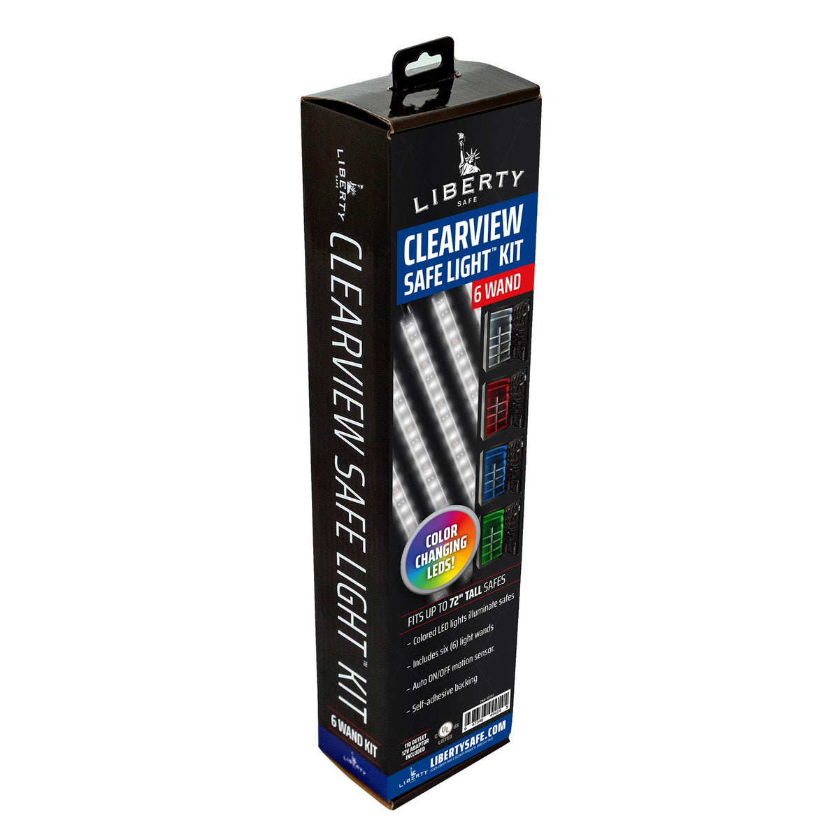 Clearview Multicolor Lights Accessory with Remote - Six Wands - Boxed