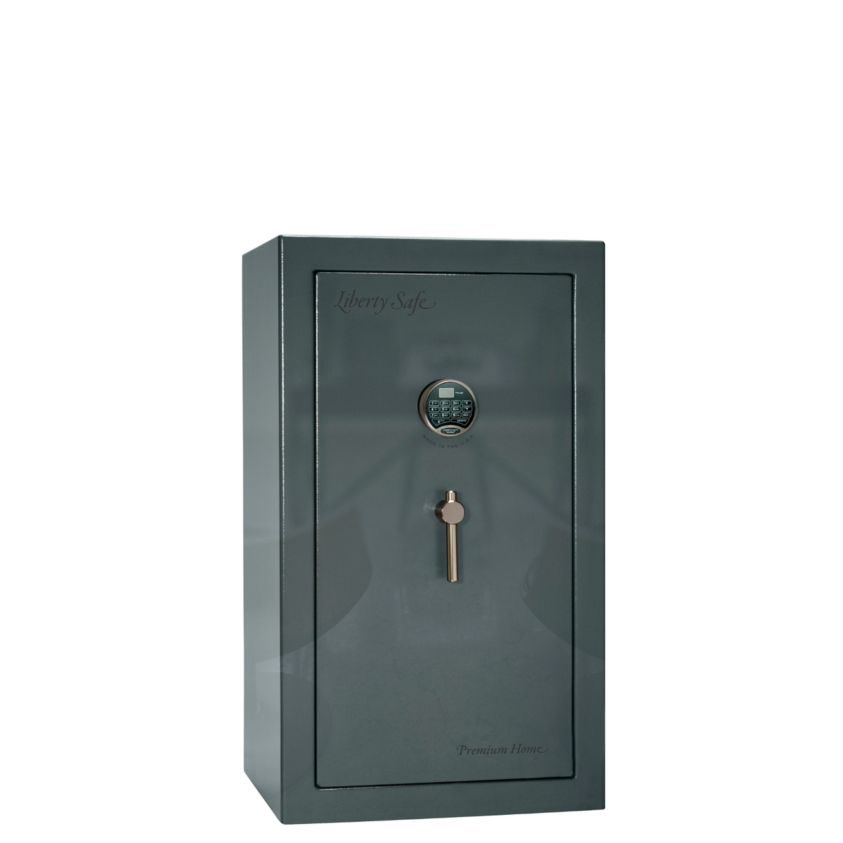 Premium Home Series | Level 7 Security | 2 Hour Fire Protection | 12 | Dimensions: 41.75&quot;(H) x 24.5&quot;(W) x 19&quot;(D) | Forest Mist Gloss - Closed Door